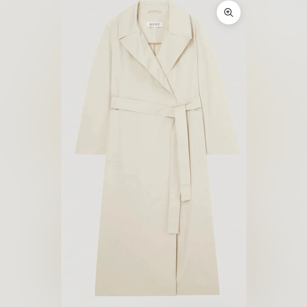 The Róhe Long Wrap Trench